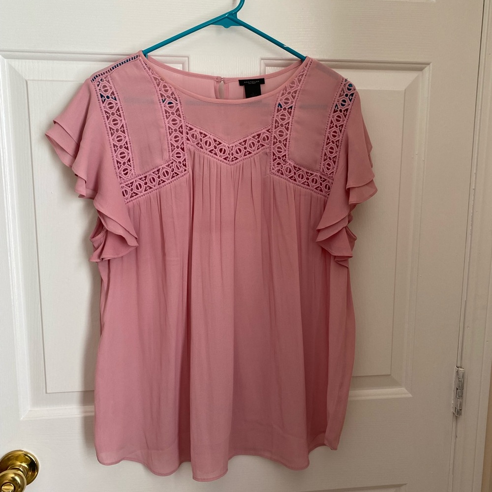 Pink blouse
